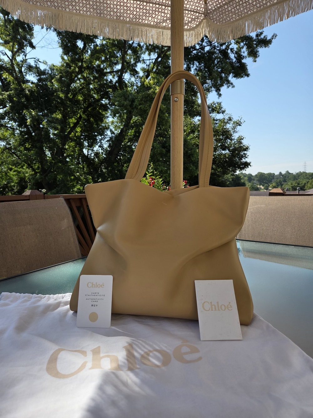 CHLOE JUDY E/W TOTE *MINT CONDITION*